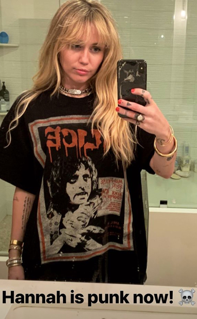 Miley Cyrus Gives Fans The Ultimate Throwback With Hannah Montana